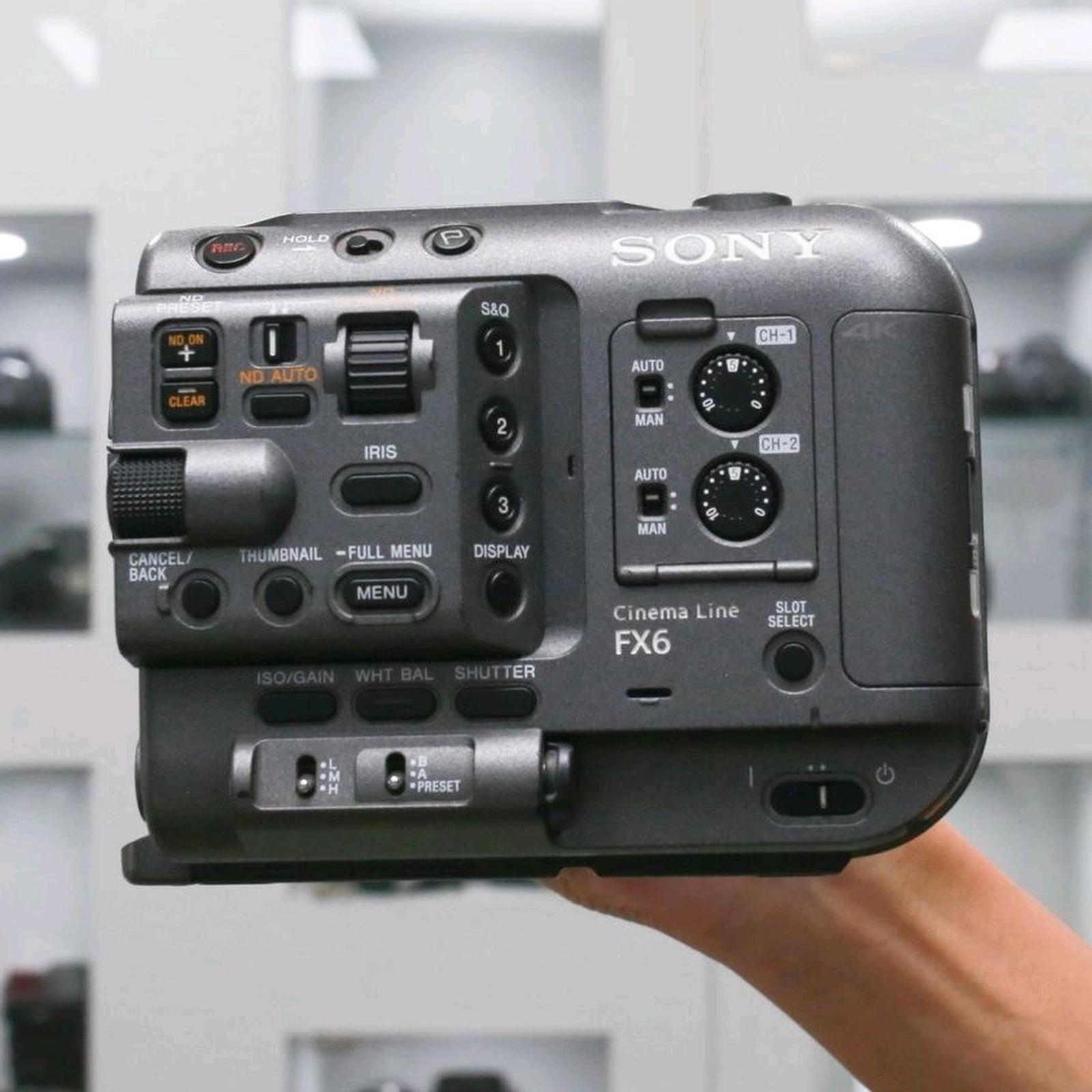 SONY FX6 + TOP HANDLE