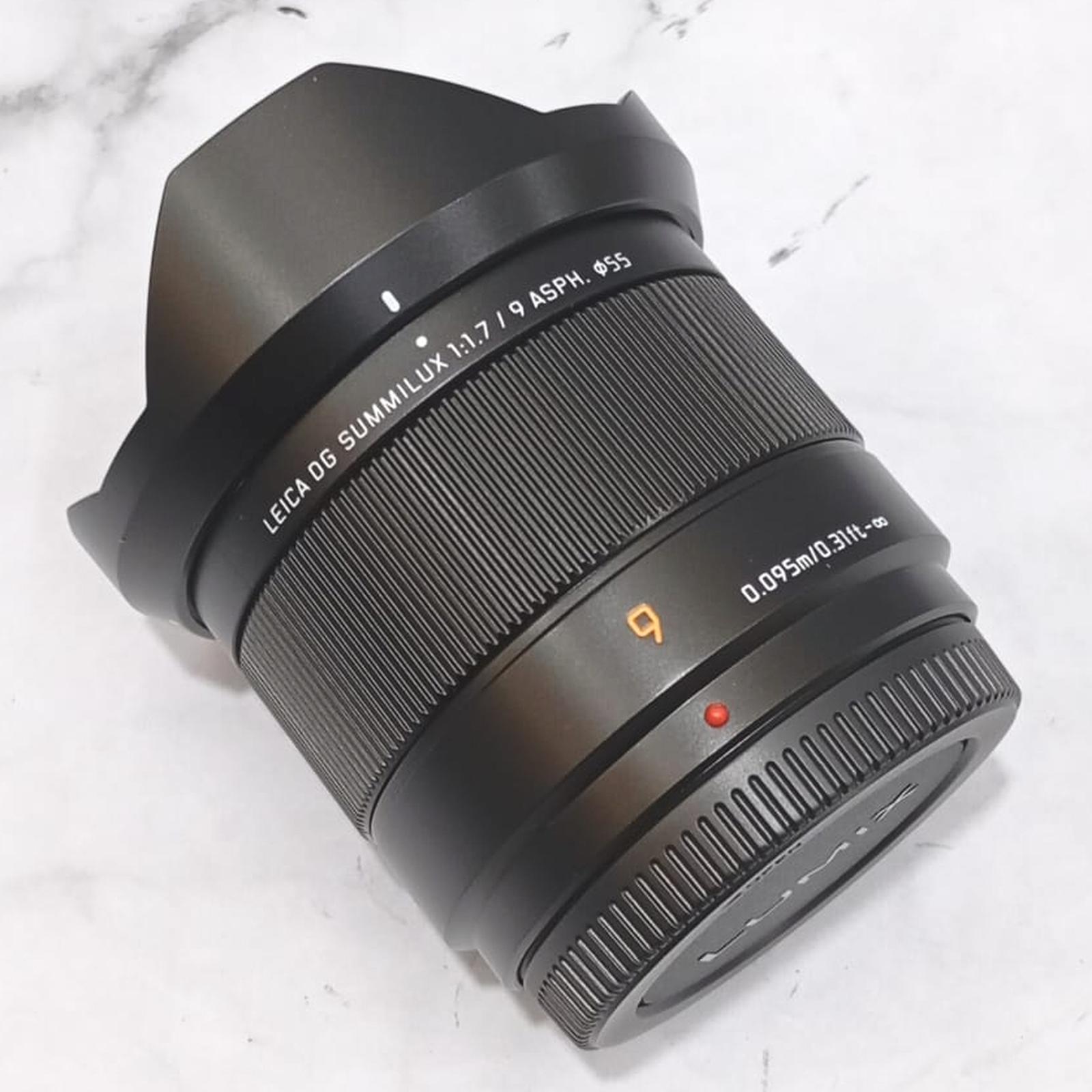 PANASONIC LEICA 9MM F1.7 DG SUMMILUX ASPH BNOB